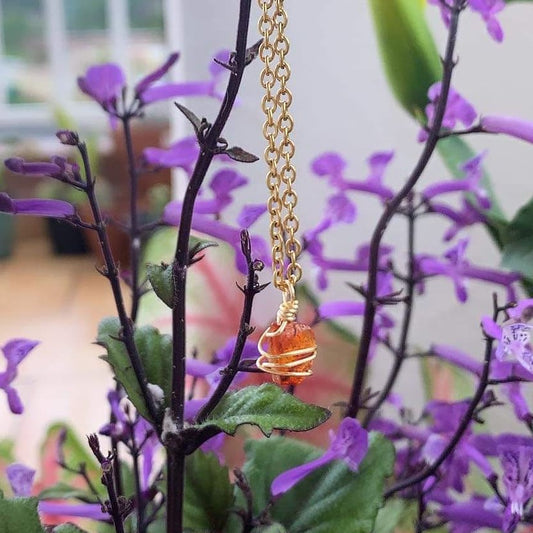 Carnelian necklace